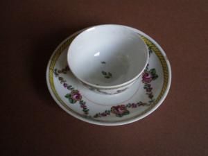 Xícara de porcelana de colecção